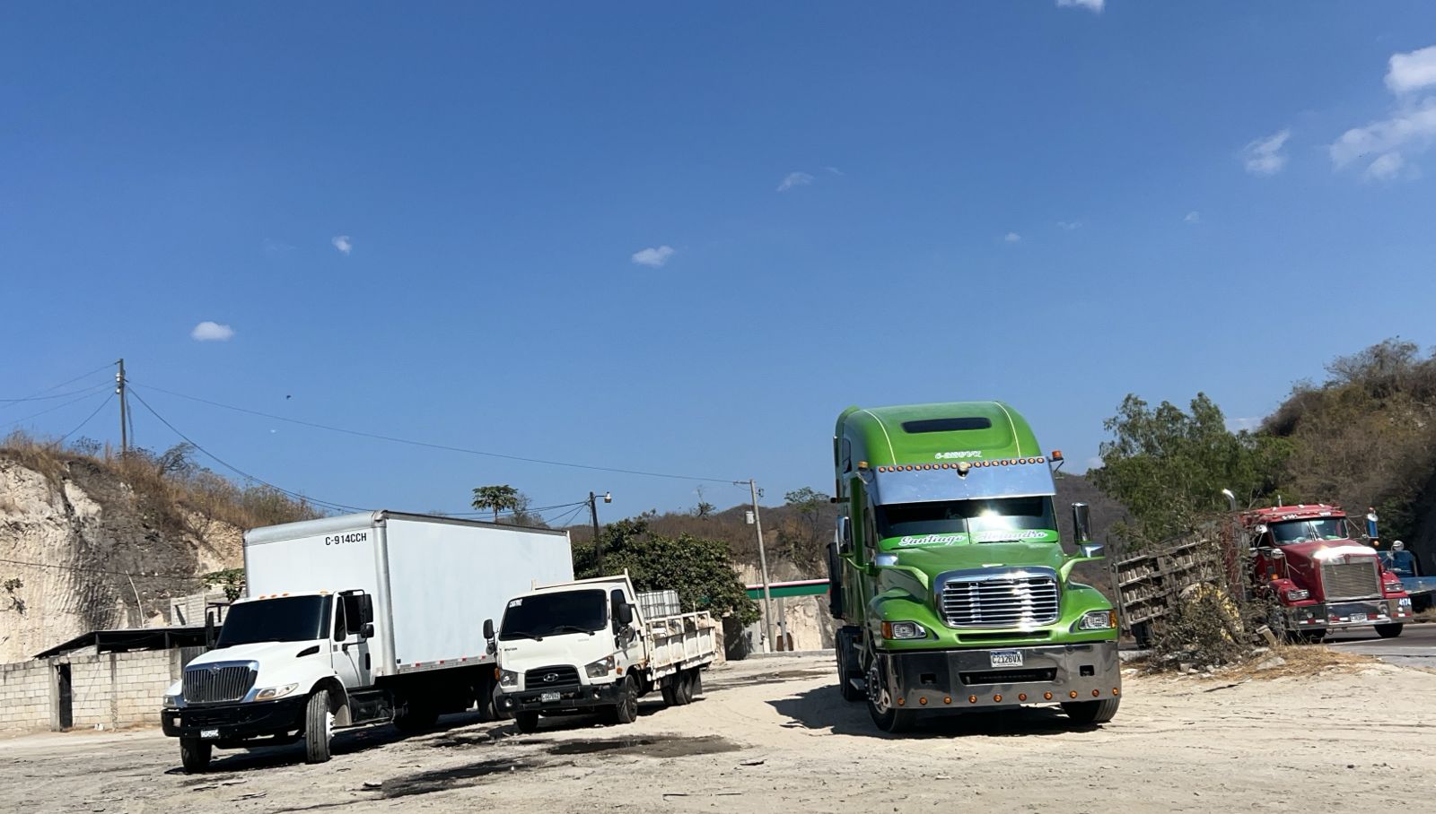 Flota completa Transportes Pinula